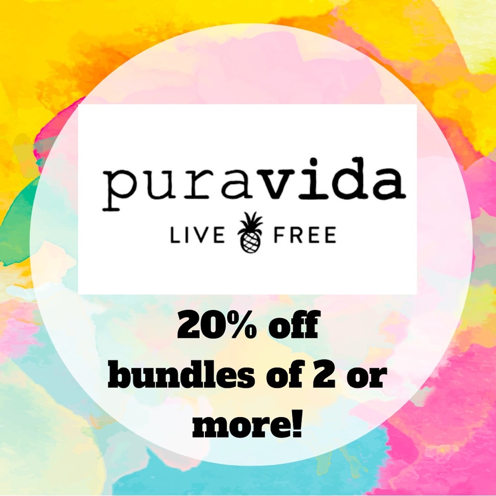 Check out my closet for all of my Pura Vida listings!